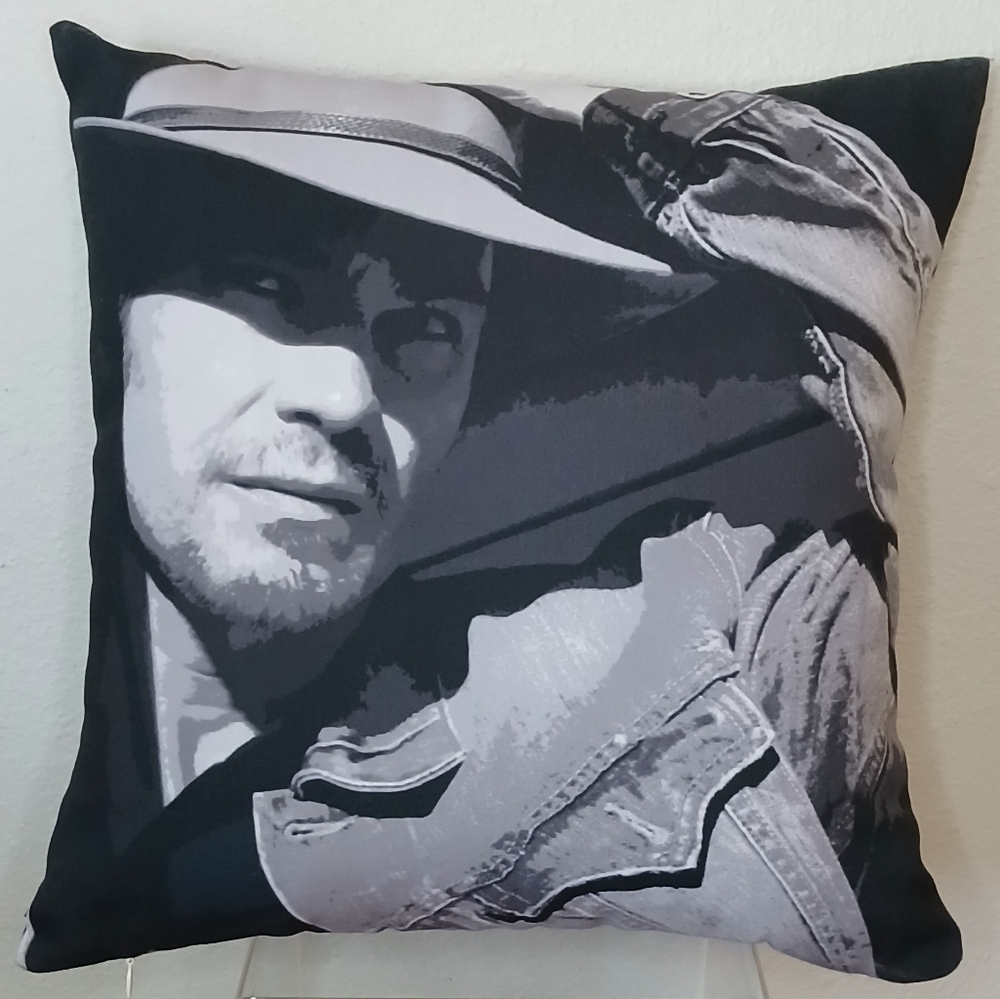 Timothy Olyphant Justified Pillow